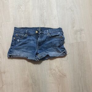 Denim Blue Women's Shorts